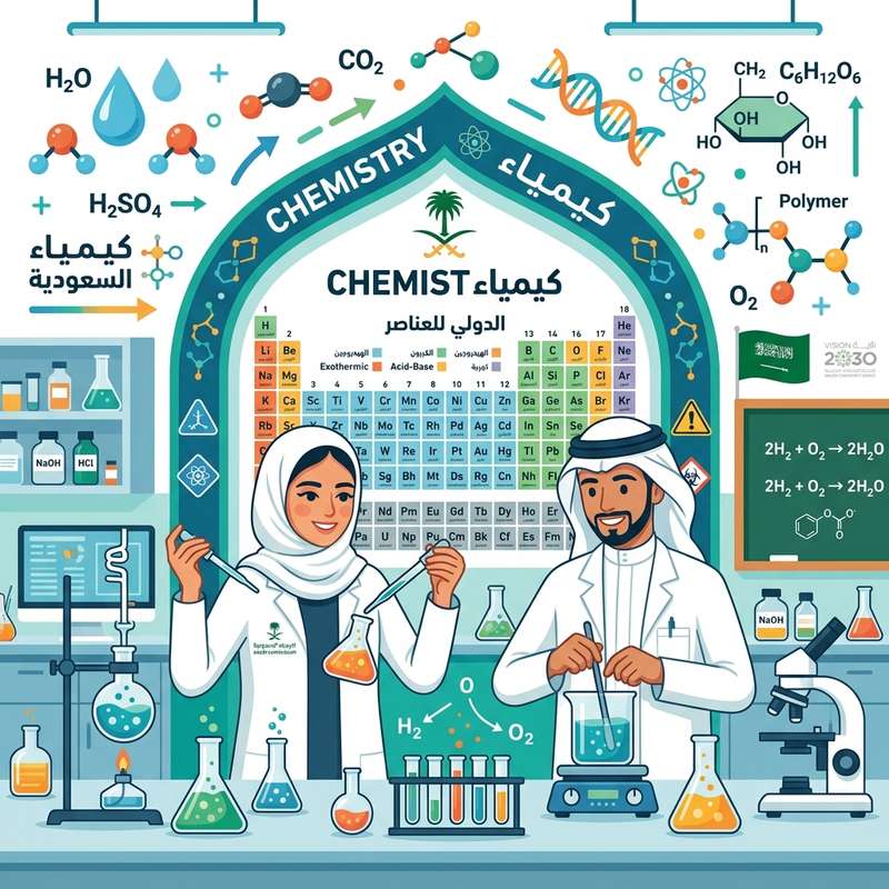 كيف تتقن الكيمياء في مسارات الثانوي؟ أسرار وزن المعادلات والتفاعلات