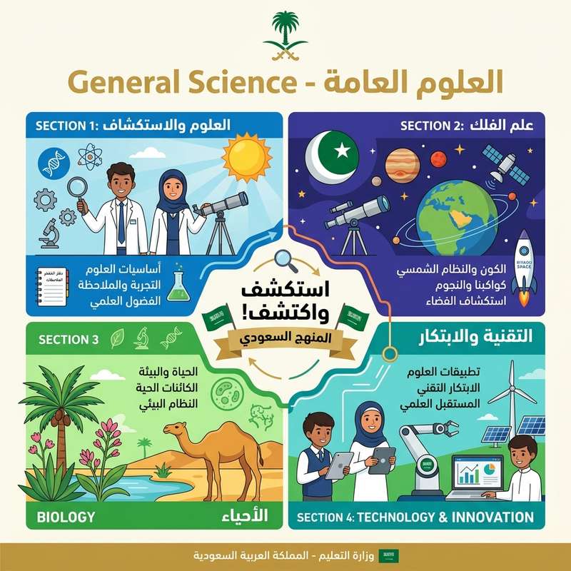 كيف تذاكر مادة العلوم؟ ملخصات وشروحات لمنهج الابتدائي والمتوسط